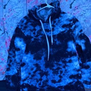 Soft blue hoodie! Size medium!